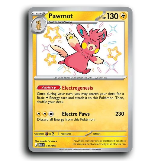 Pawmot (144/091) [Paldean Fates]