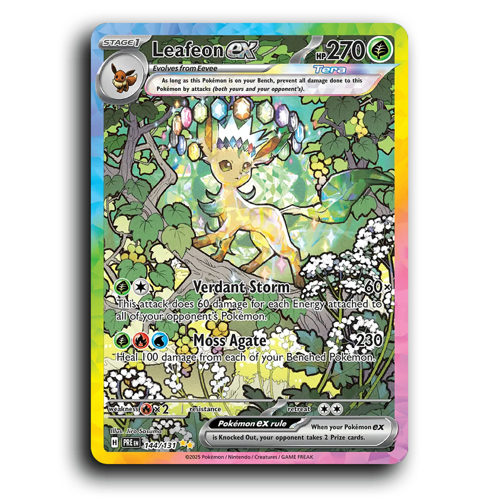 Leafeon ex - 144/131 [Prismatic Evolutions]