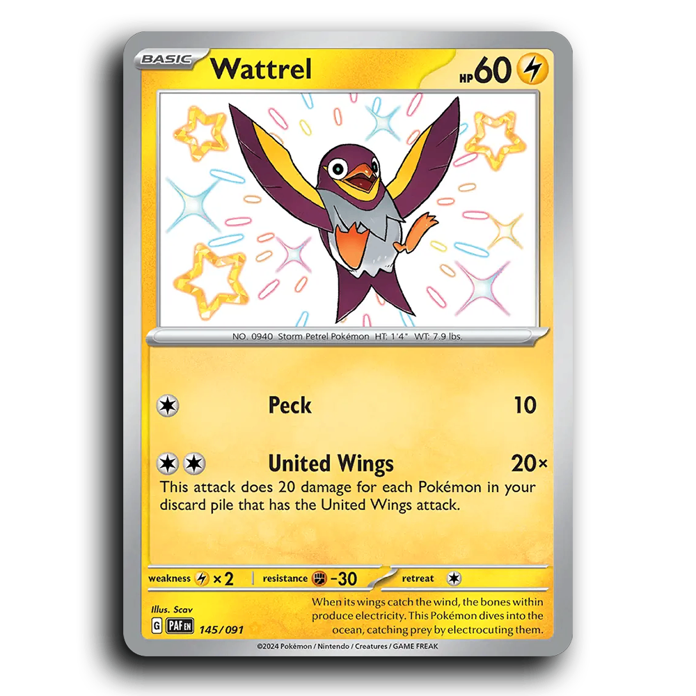 Wattrel (145/091) [Paldean Fates]