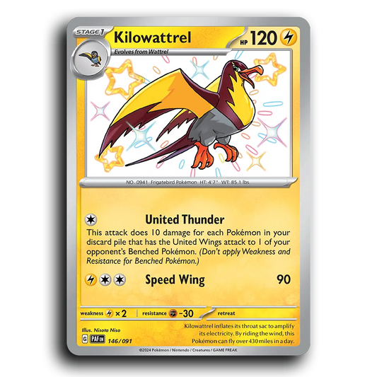 Kilowattrel (146/091) [Paldean Fates]