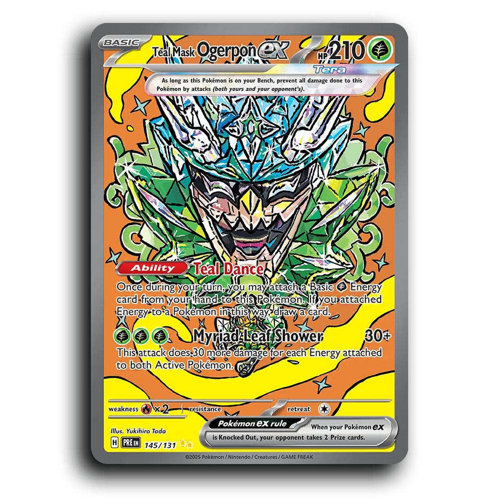 Teal Mask Ogerpon ex - 145/131 [Prismatic Evolutions]