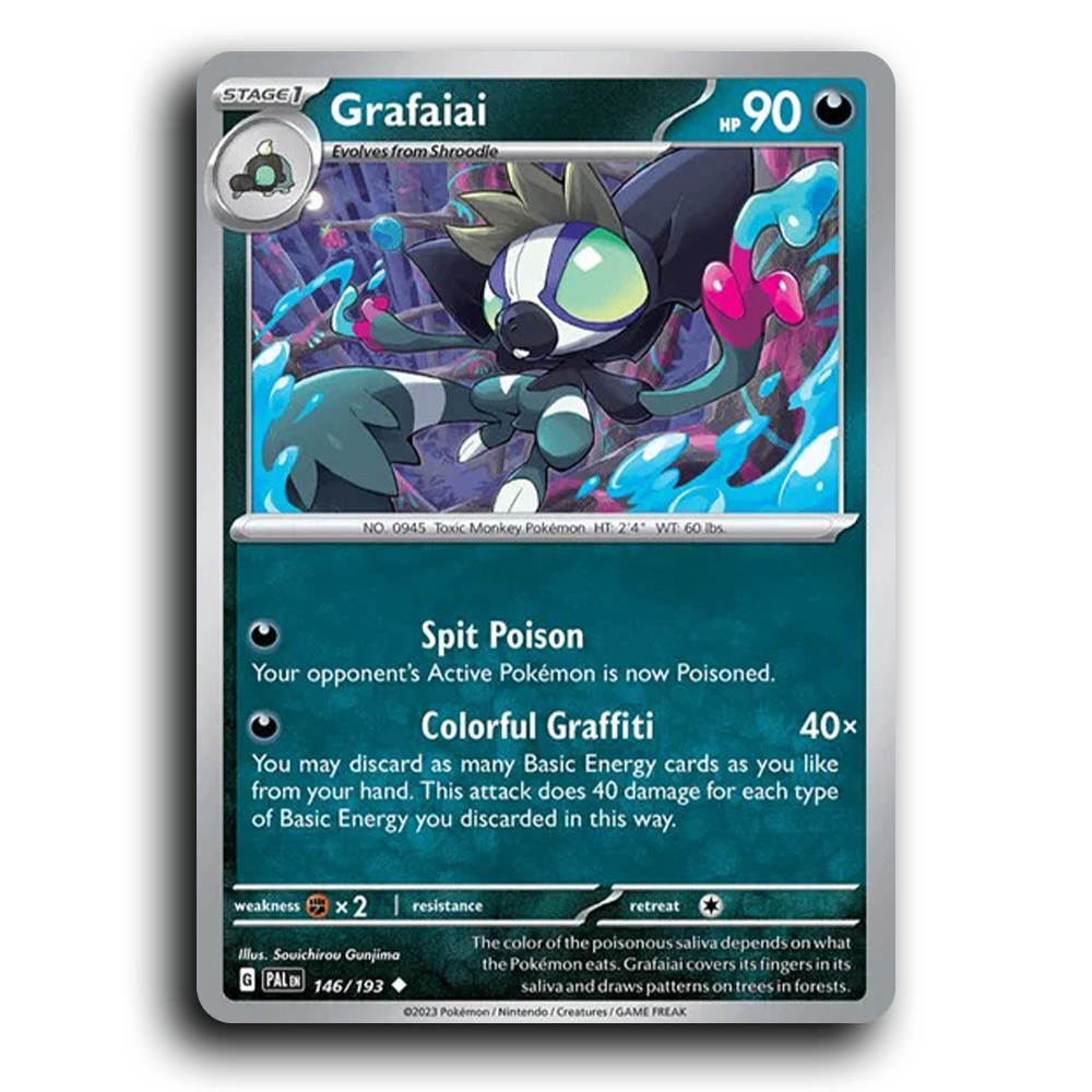 Grafaiai (146/193) [Paldea Evolved] Uncommon Pokemon Card TCG Near Mint NM