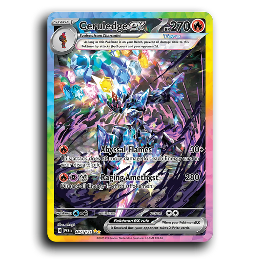 Ceruledge ex - 147/131 [Prismatic Evolutions]