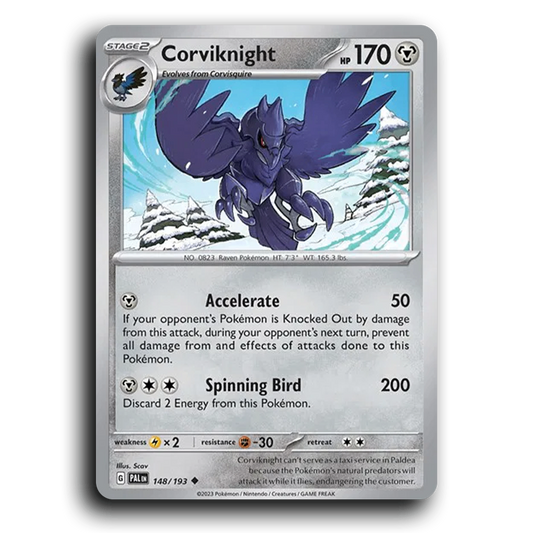 Corviknight (148/193) [Paldea Evolved]