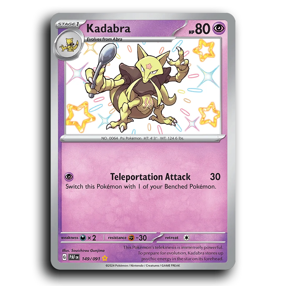 Kadabra (149/091) [Paldean Fates]