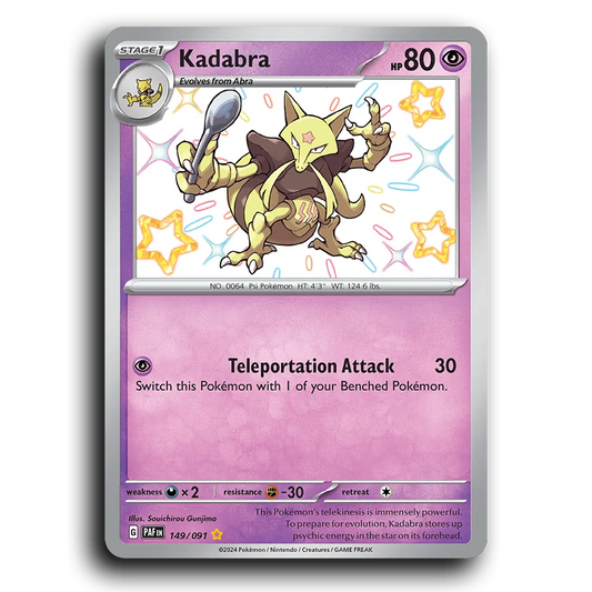 Kadabra (149/091) [Paldean Fates]