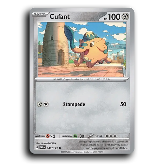 Cufant (149/193) [Paldea Evolved] Common Pokemon Card TCG Near Mint NM
