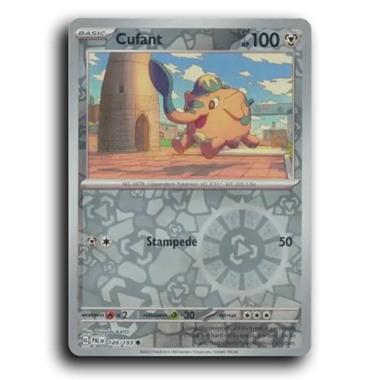 Cufant (149/193) [Paldea Evolved] Common Pokemon Card TCG Near Mint NM Reverse Holo