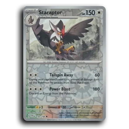 Staraptor (150/198) [Scarlet & Violet] Uncommon Atsushi Furusawa Pokemon Card TCG Near Mint NM Reverse Holo