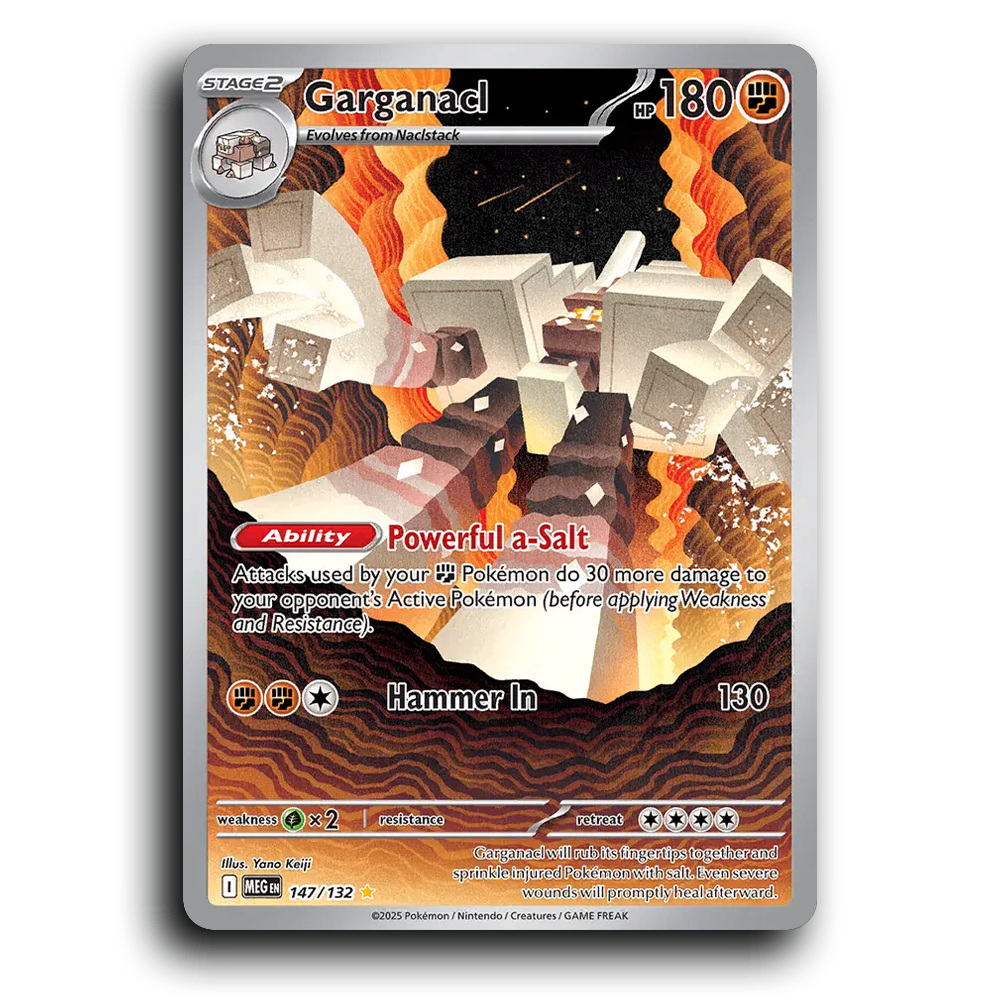 Garganacl - 147/132 [Mega Evolution]
