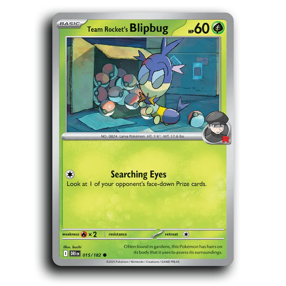 Team Rocket's Blipbug - 015/182 [Destined Rivals]