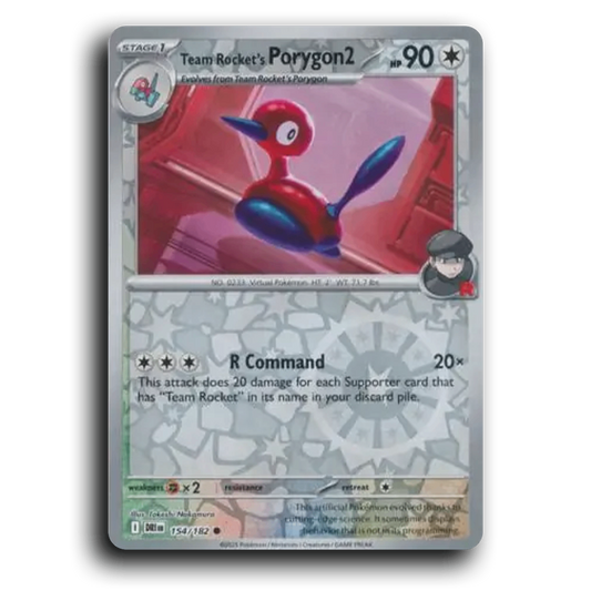 Team Rocket's Porygon2 (154/182) [Destined Rivals]