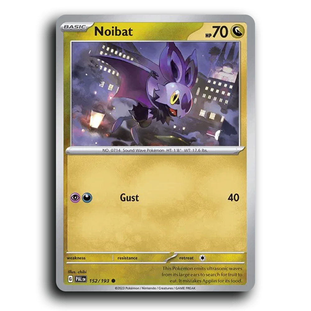 Noibat (152/193) [Paldea Evolved] Common Pokemon Card TCG Near Mint NM