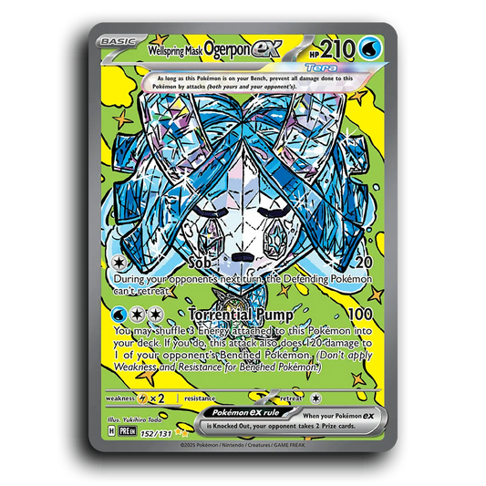 Wellspring Mask Ogerpon ex - 152/131 [Prismatic Evolutions]