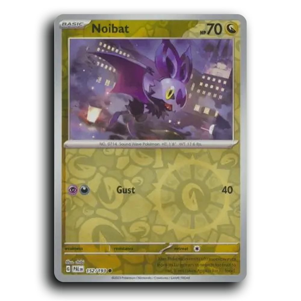 Noibat (152/193) [Paldea Evolved] Common Pokemon Card TCG Near Mint NM Reverse Holo
