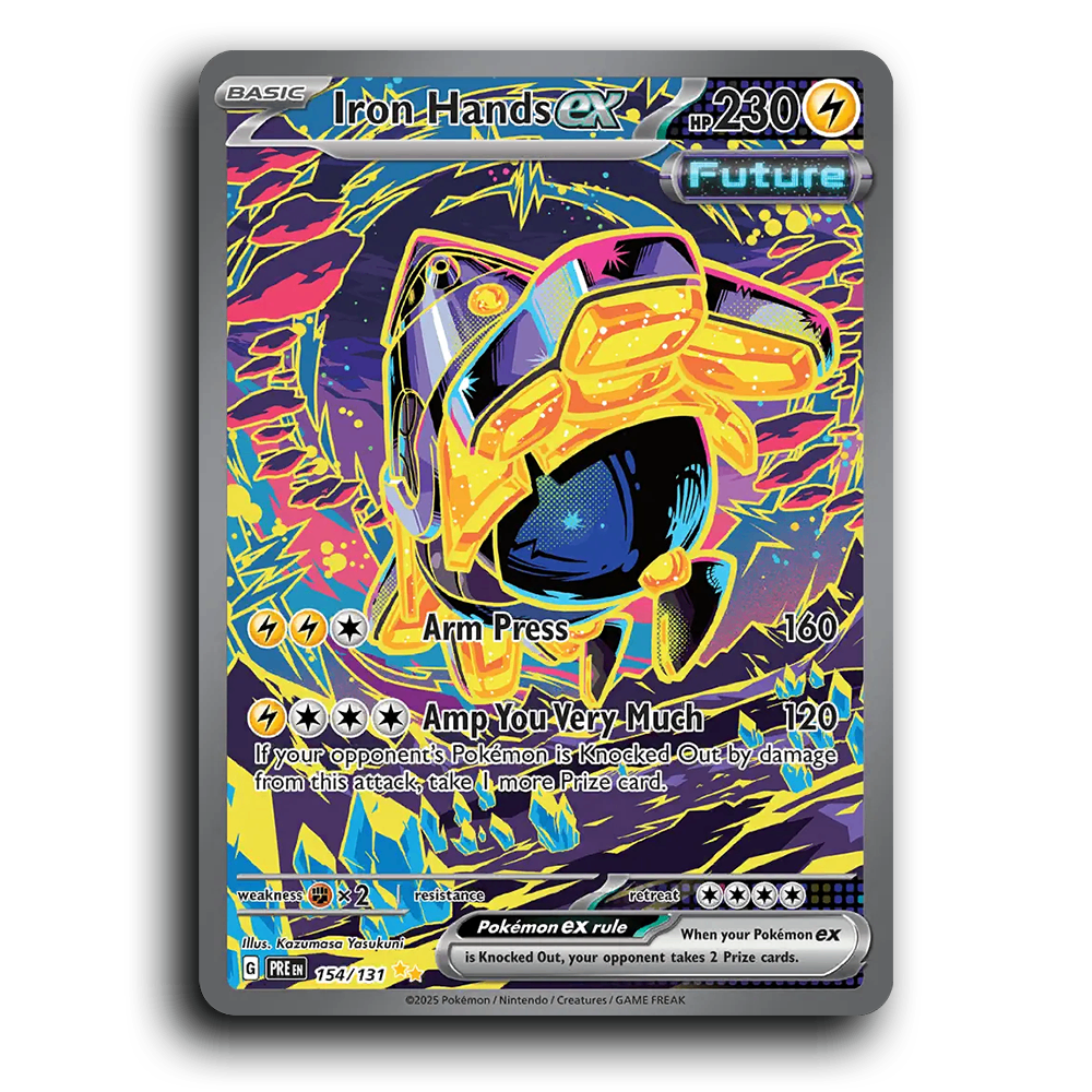 Iron Hands ex - 154/131 [Prismatic Evolutions]