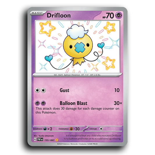 Drifloon (155/091) [Paldean Fates]