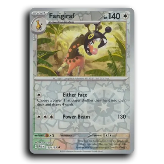 Farigiraf (155/193) [Paldea Evolved] Uncommon Pokemon Card TCG Near Mint NM Reverse Holo