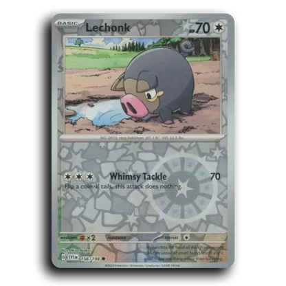 Lechonk (156/198) [Scarlet & Violet] Common Mina Nakai Pokemon Card TCG Near Mint NM Reverse Holo