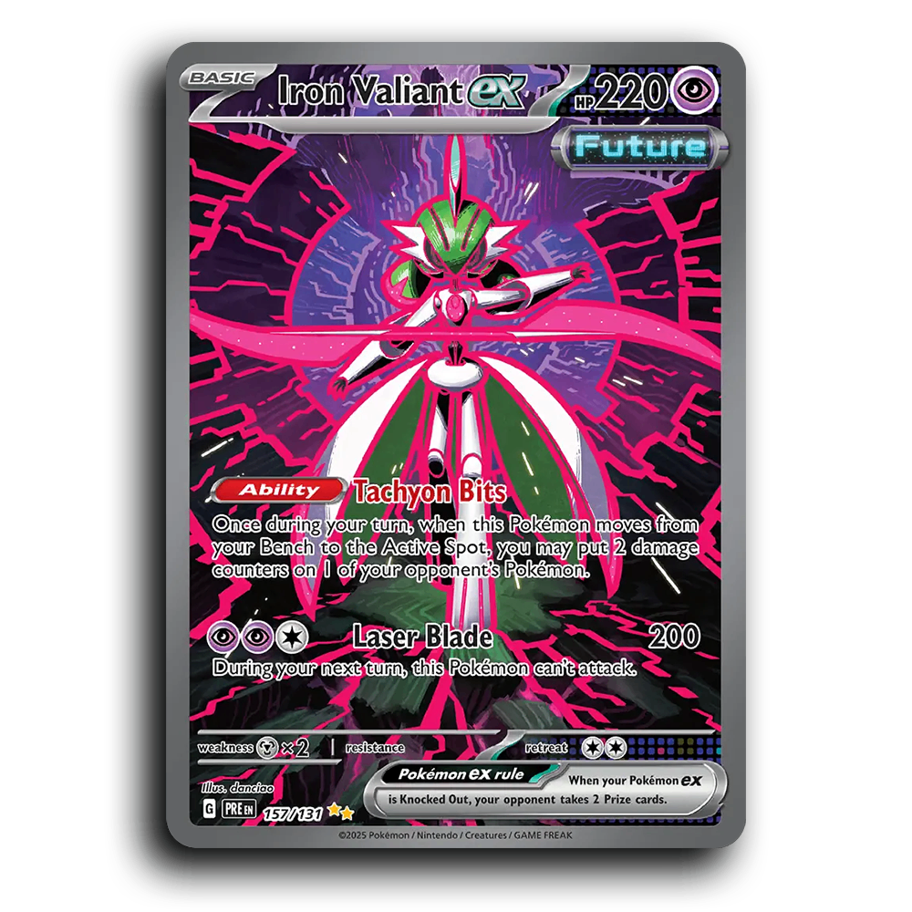 Iron Valiant ex - 157/131 [Prismatic Evolutions]