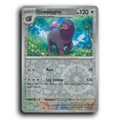 Oinkologne (157/198) [Scarlet & Violet] Uncommon kirisAki Pokemon Card TCG Near Mint NM Reverse Holo
