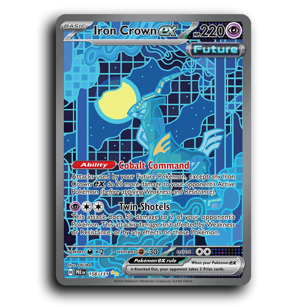 Iron Crown ex - 158/131 [Prismatic Evolutions]