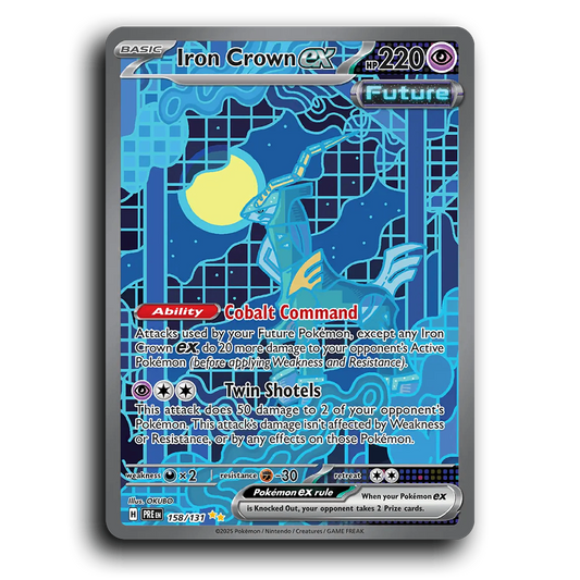 Iron Crown ex - 158/131 [Prismatic Evolutions]