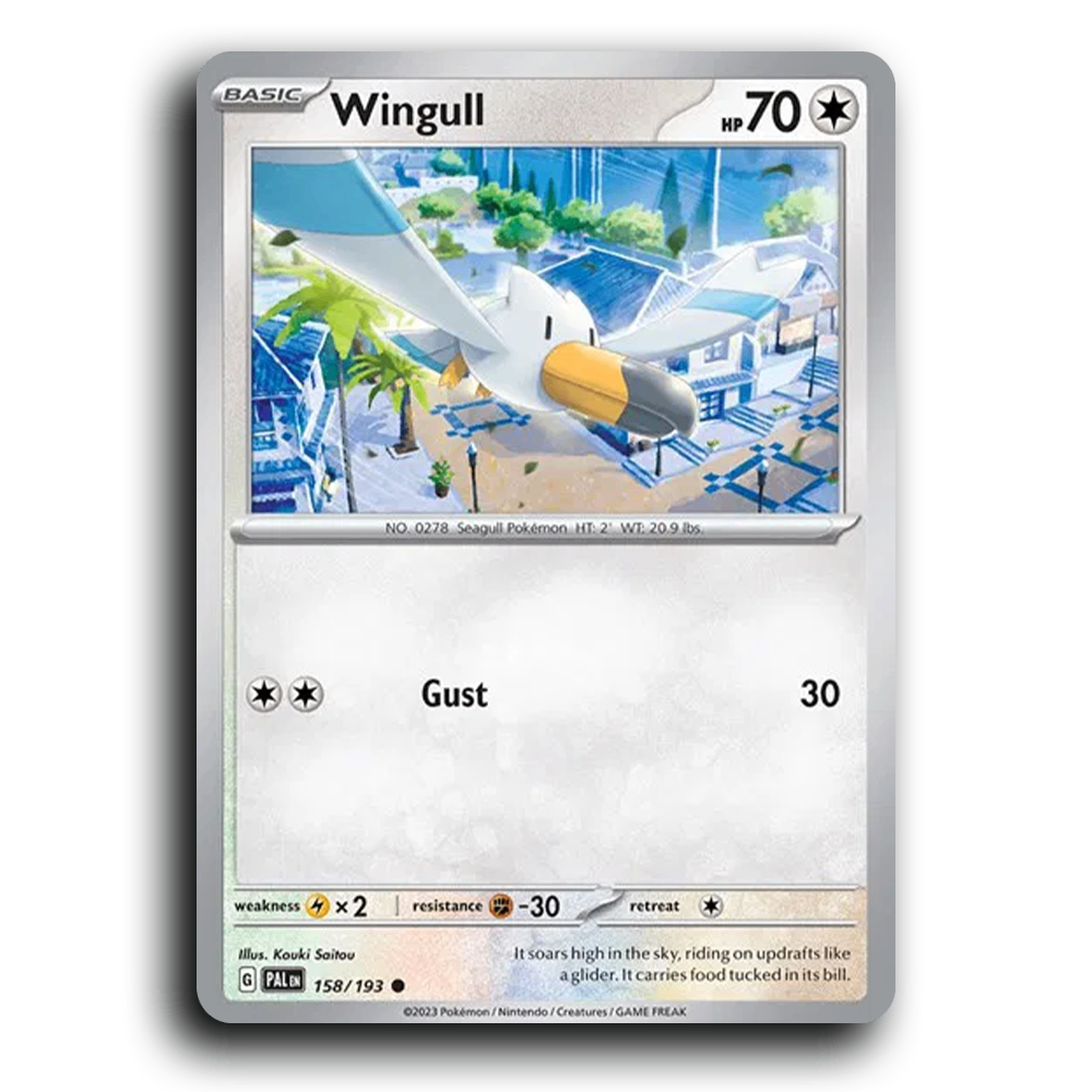 Wingull (158/193) [Paldea Evolved] Common Pokemon Card TCG Near Mint NM