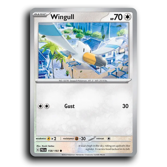 Wingull (158/193) [Paldea Evolved] Common Pokemon Card TCG Near Mint NM