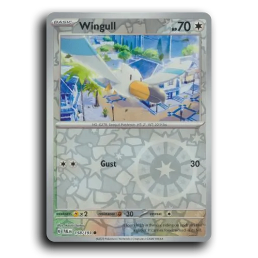 Wingull (158/193) [Paldea Evolved] Common Pokemon Card TCG Near Mint NM Reverse Holo