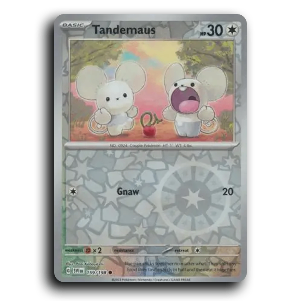 Tandemaus (159/198) [Scarlet & Violet] Common Pani Kobayashi Pokemon Card TCG Near Mint NM Reverse Holo