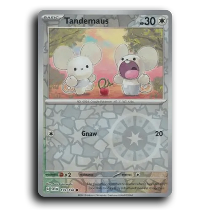 Tandemaus (159/198) [Scarlet & Violet] Common Pani Kobayashi Pokemon Card TCG Near Mint NM Reverse Holo
