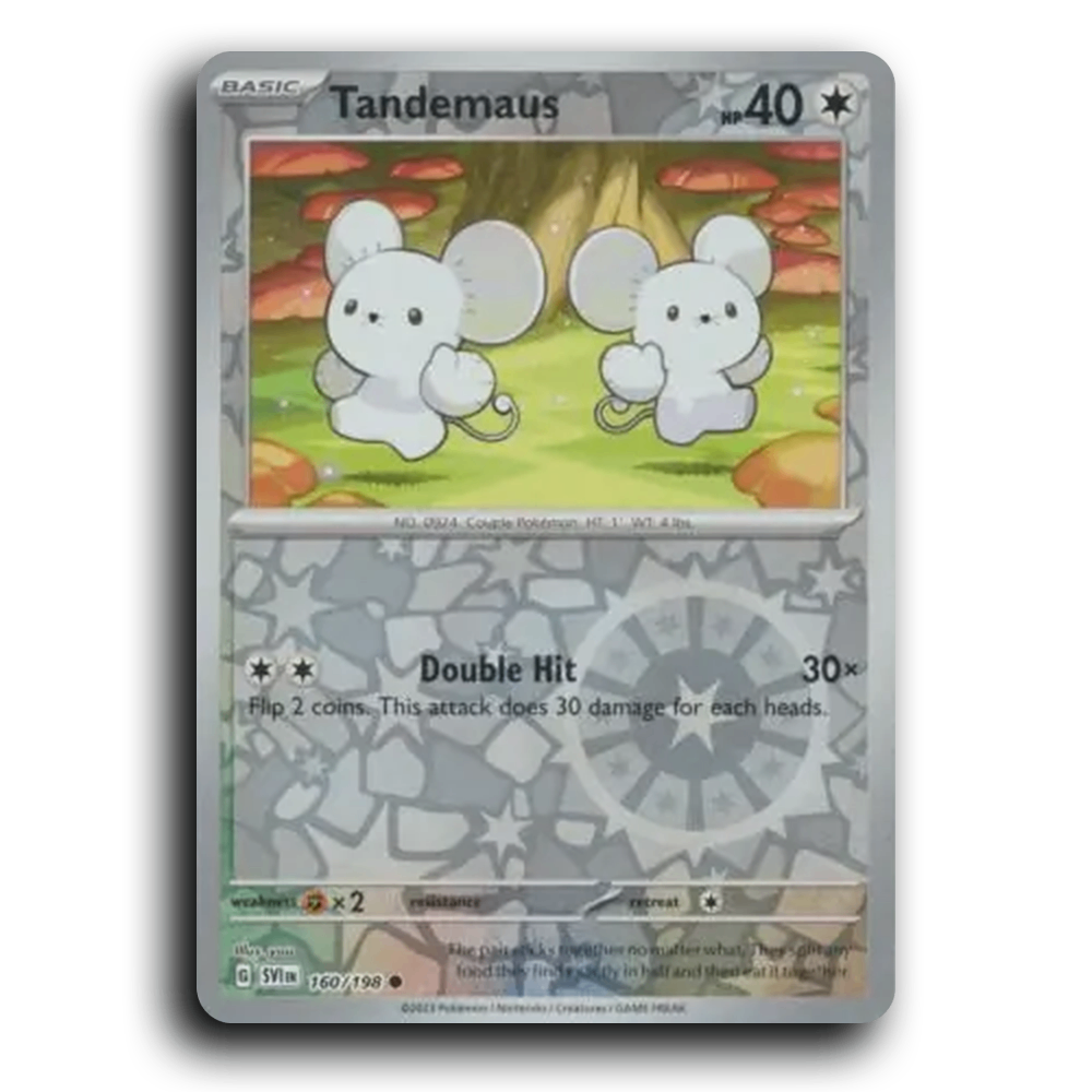 Tandemaus (160/198) [Scarlet & Violet] Common yuu Pokemon Card TCG Near Mint NM Reverse Holo