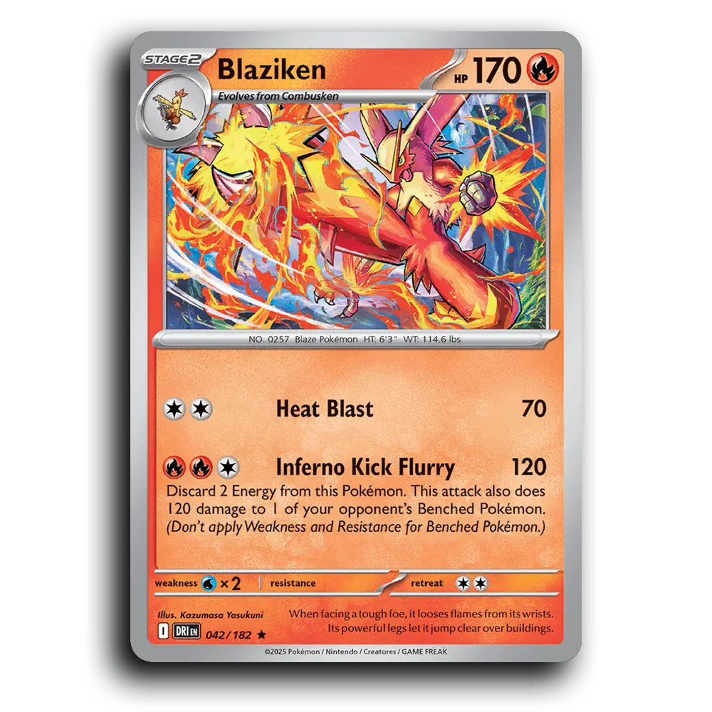 Blaziken - 042/182 [Destined Rivals]
