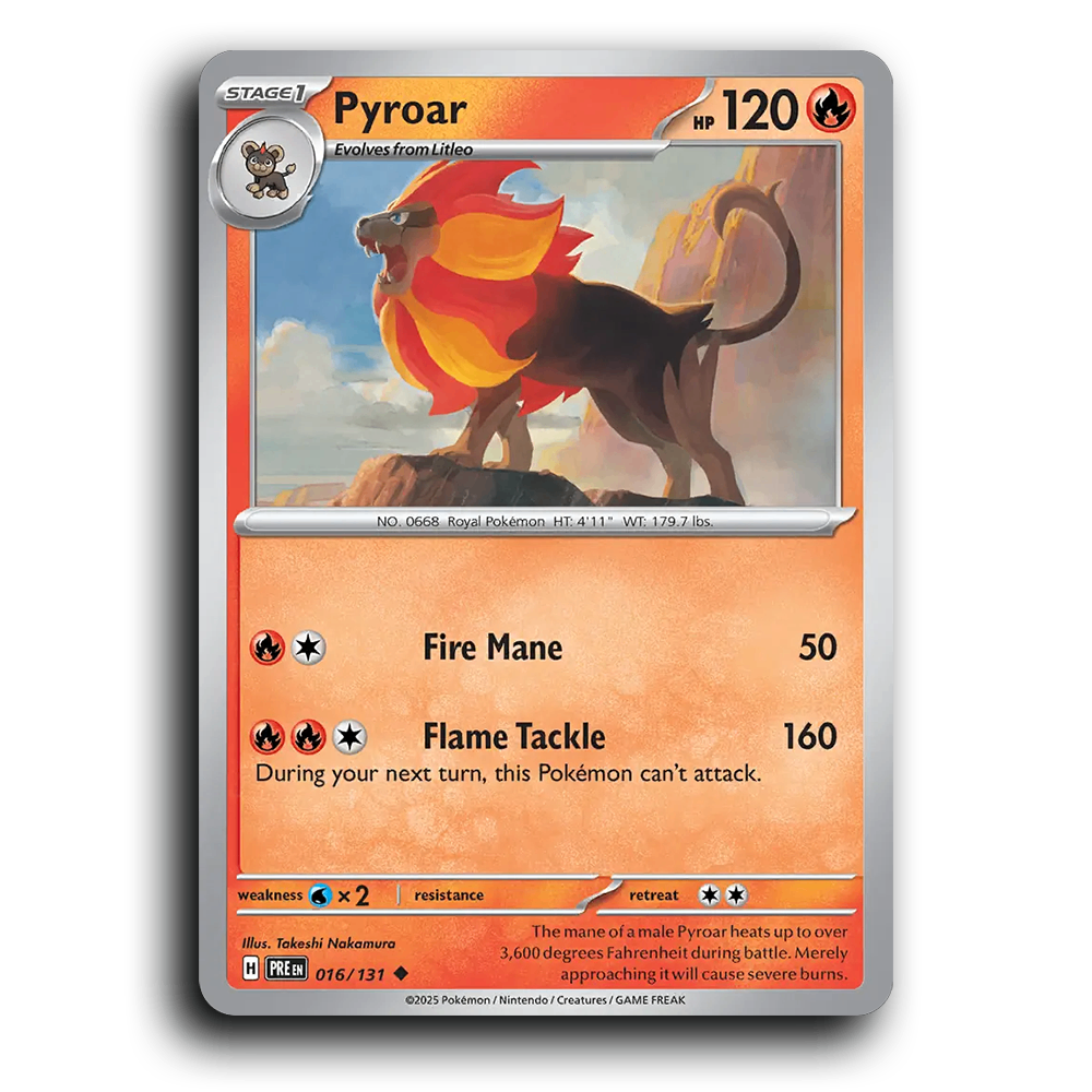Pyroar - 016/131 [Prismatic Evolutions]