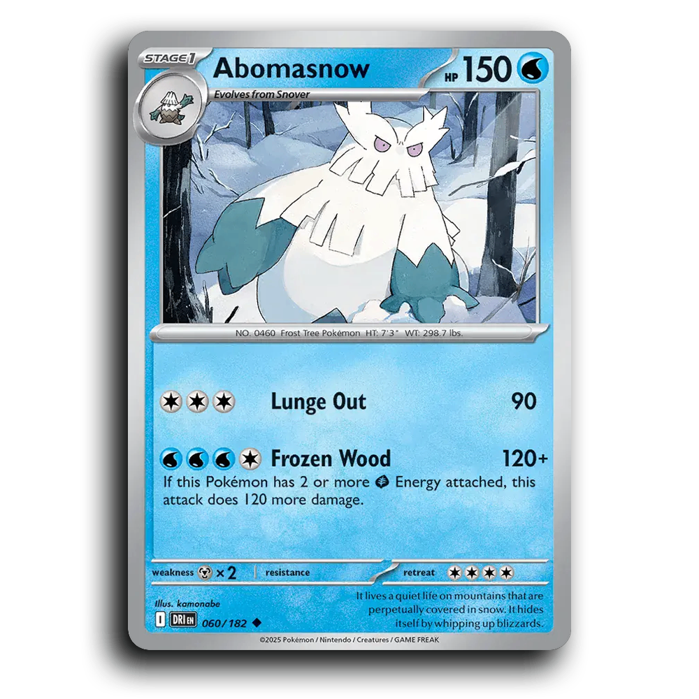 Abomasnow - 060/182 [Destined Rivals]