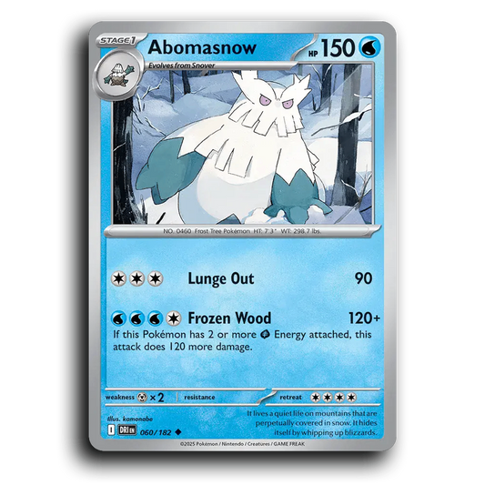 Abomasnow - 060/182 [Destined Rivals]