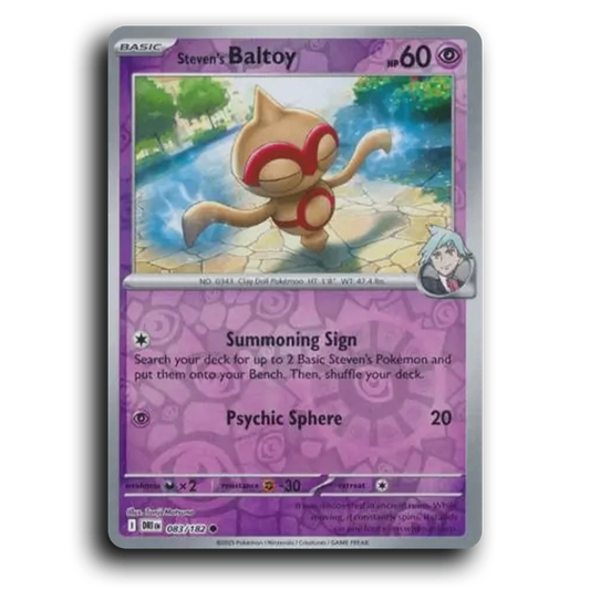 Steven's Baltoy (083/182) [Destined Rivals]