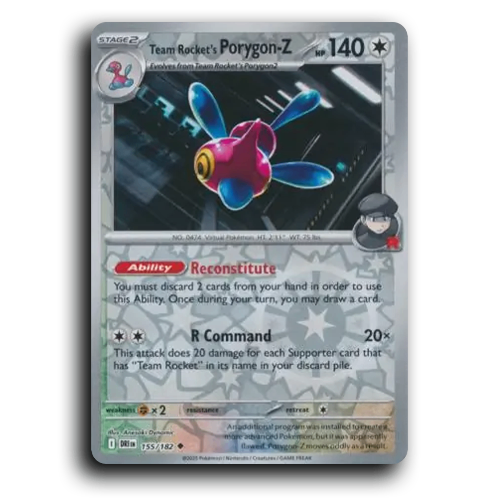 Team Rocket's Porygon-Z (155/182) [Destined Rivals]