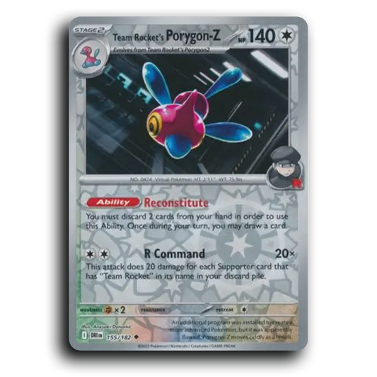 Team Rocket's Porygon-Z (155/182) [Destined Rivals]