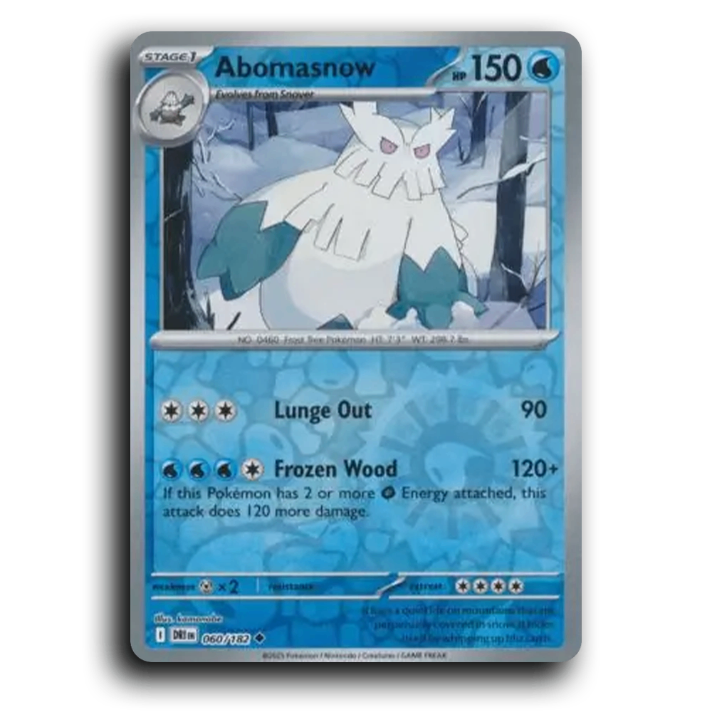 Abomasnow (060/182) [Destined Rivals]