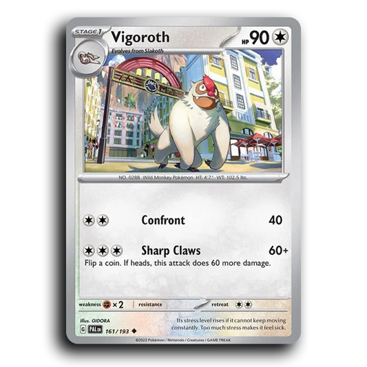 Vigoroth (161/193) [Paldea Evolved] Uncommon Pokemon Card TCG Near Mint NM