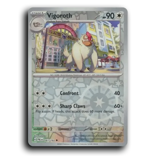 Vigoroth (161/193) [Paldea Evolved] Uncommon Pokemon Card TCG Near Mint NM Reverse Holo