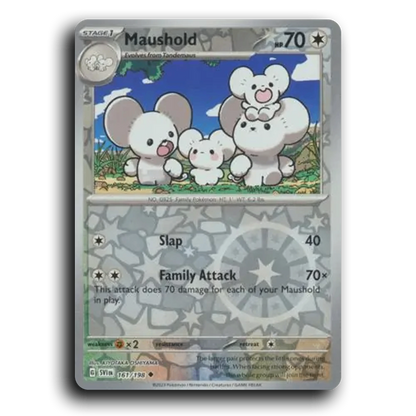 Maushold (161/198) [Scarlet & Violet] Uncommon KIYOTAKA OSHIYAMA Pokemon Card TCG Near Mint NM Reverse Holo