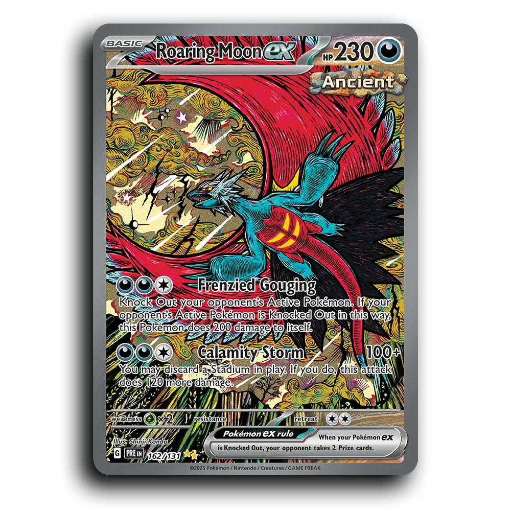Roaring Moon ex - 162/131 [Prismatic Evolutions]