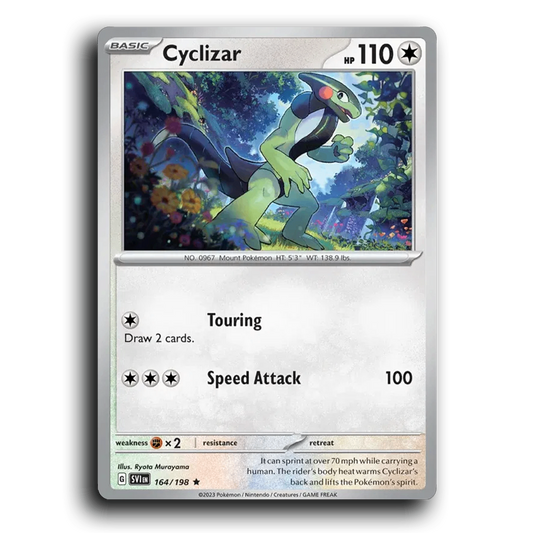 Cyclizar (164/198) [Scarlet & Violet] Rare Ryota Murayama Pokemon Card TCG Near Mint NM