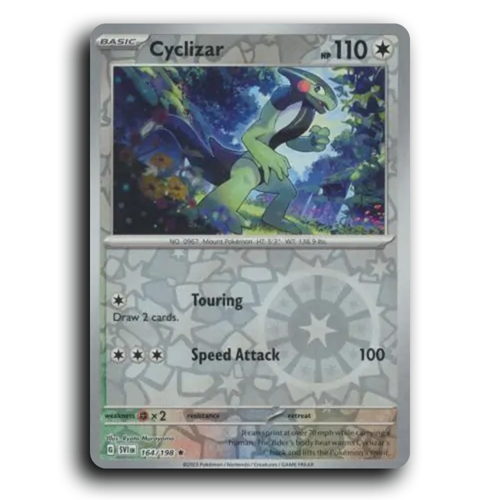 Cyclizar (164/198) [Scarlet & Violet] Rare Ryota Murayama Pokemon Card TCG Near Mint NM Reverse Holo