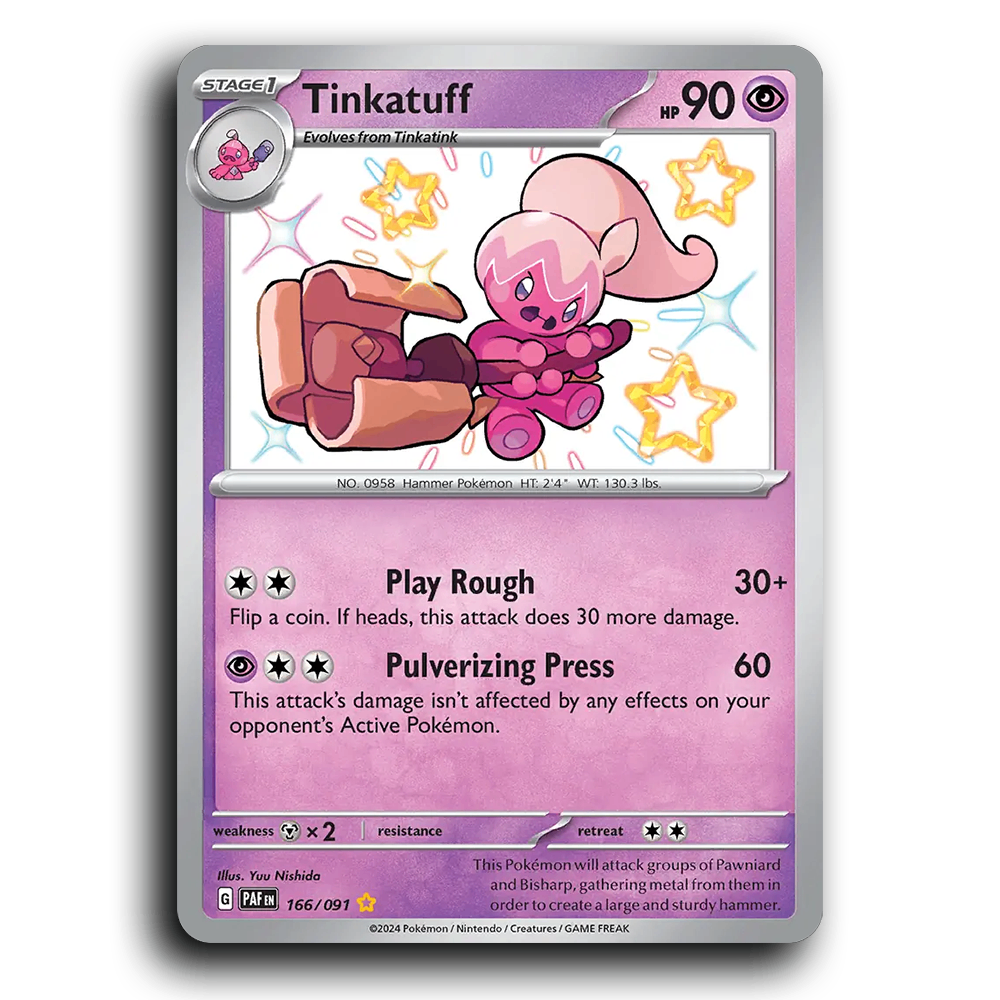 Tinkatuff (166/091) [Paldean Fates]