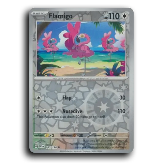 Flamigo (165/198) [Scarlet & Violet] Uncommon kantaro Pokemon Card TCG Near Mint NM Reverse Holo