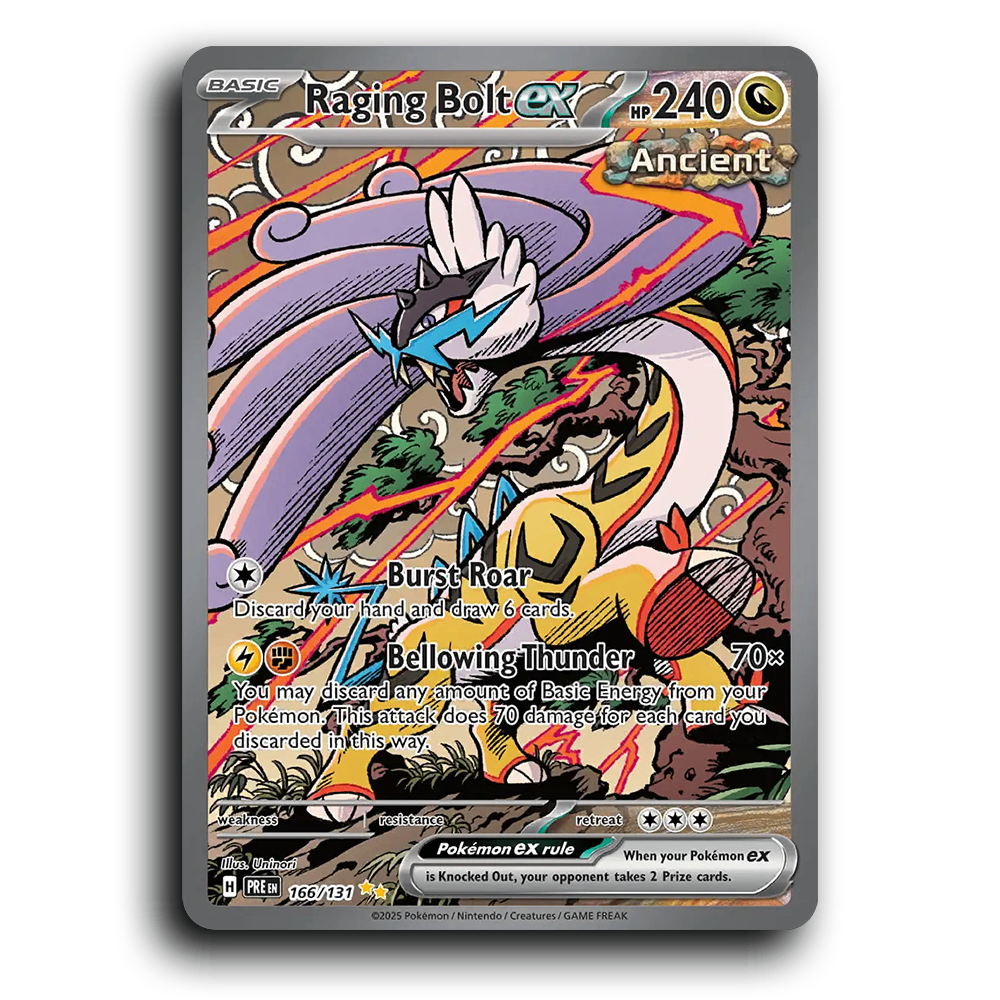 Raging Bolt ex - 166/131 [Prismatic Evolutions]